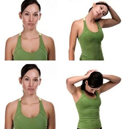 Exercises for the treatment of cervical osteochondosis